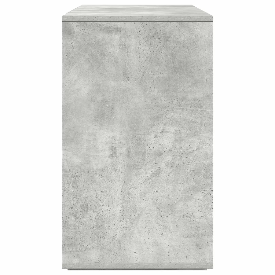 Buffet Gris béton 135 x 41 x 75 cm Bois d'ingénierie - 7