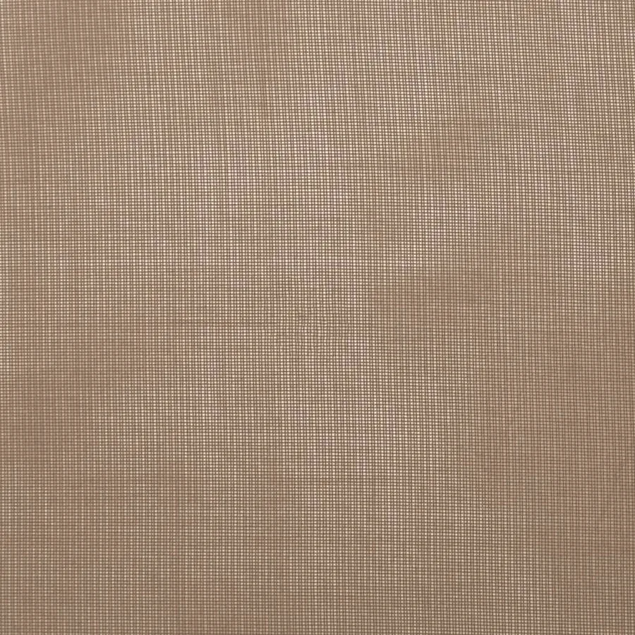 Rideaux en voile avec œillets 2 pcs marron clair - 7