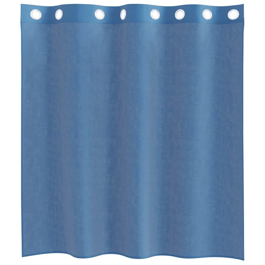 Rideaux en voile avec œillets 2 pcs bleu royal - 4