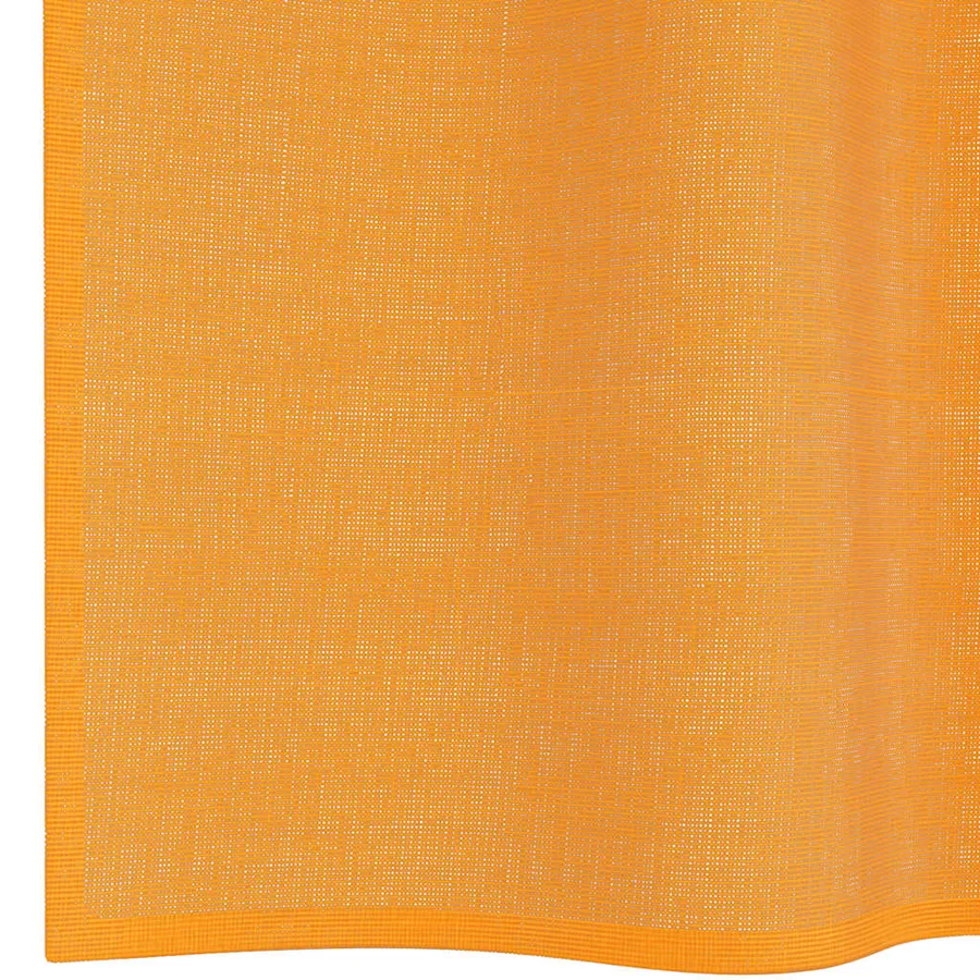 Rideaux en voile avec œillets 2 pcs orange 140x140 cm - 6