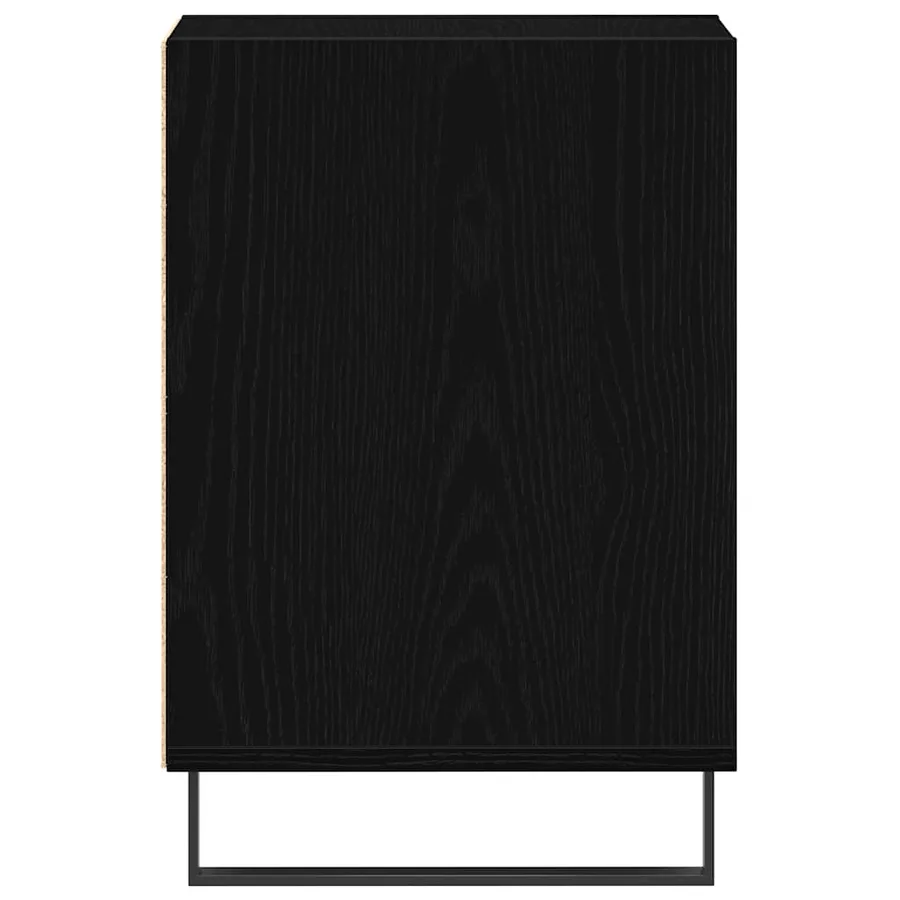 Ensemble meuble TV Montage mural Chêne noir 100 x 35 x 55 cm - 7