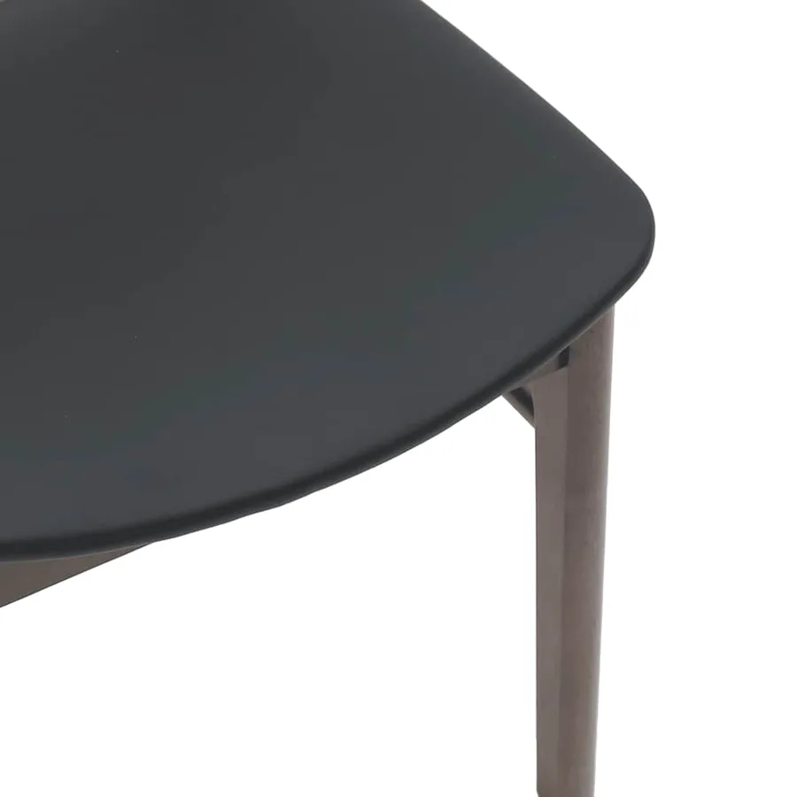 Chaises à manger coussins 2 pcs marron bois massif caoutchouc - 8