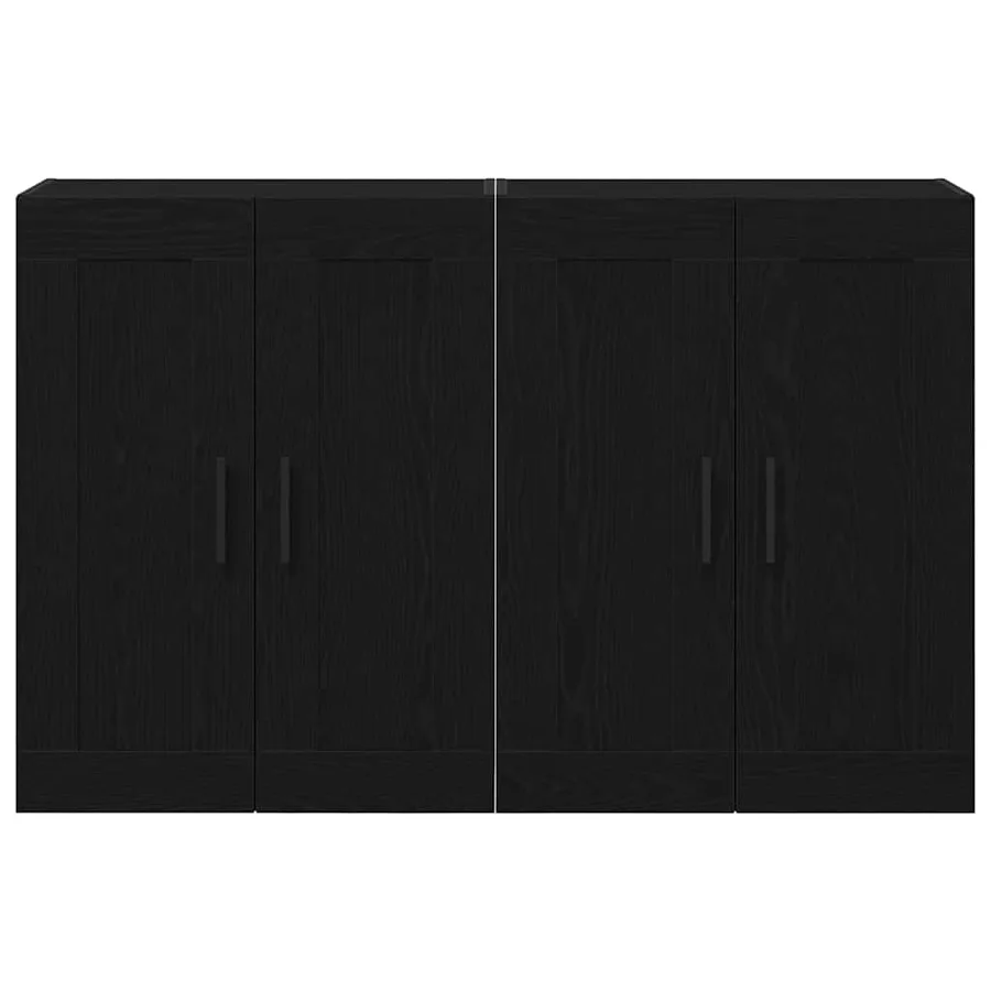 Meuble mural Montage mural 2 pcs Bois ancien 69,5 x 34 x 90 cm - 2