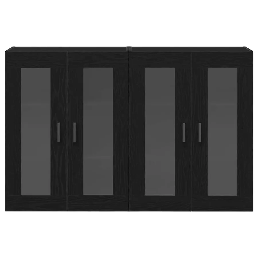 Cabinets muraux 2 pcs Chêne noir 69,5 x 34 x 90 cm - 6