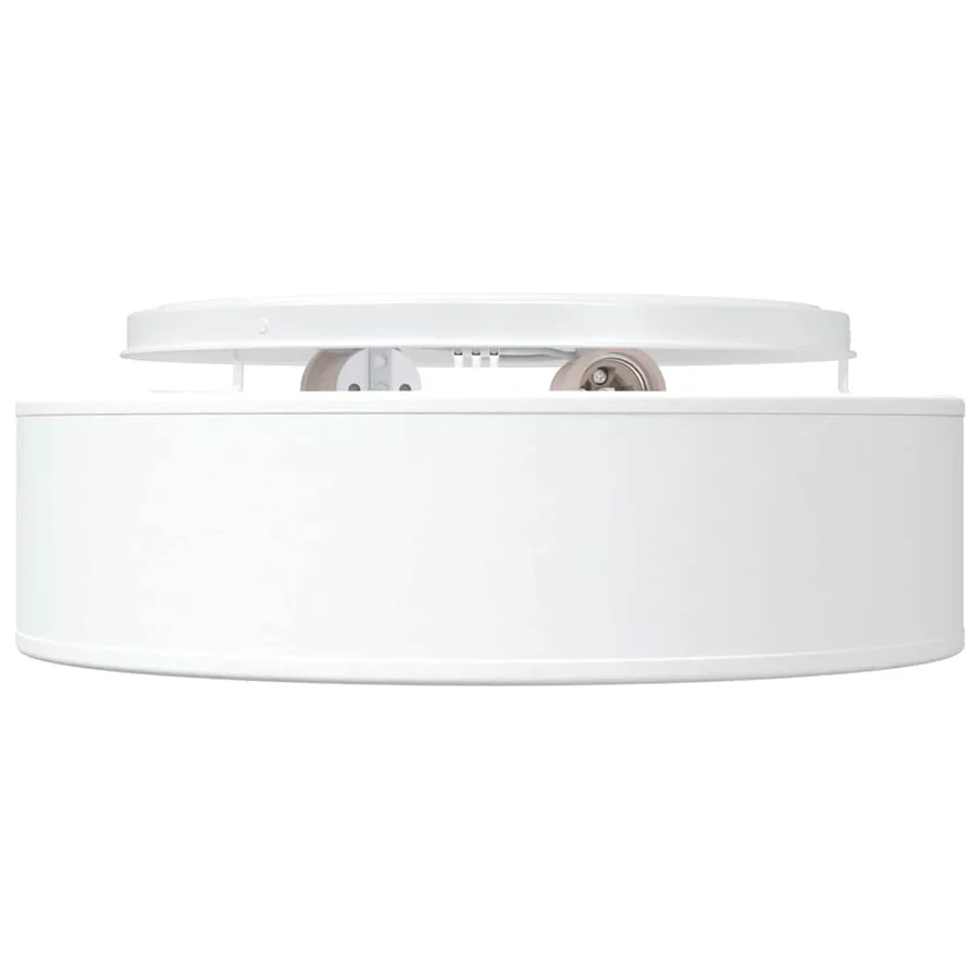 Lampe de plafond Blanc 38 x 38 x 13,5 cm tissu - 5
