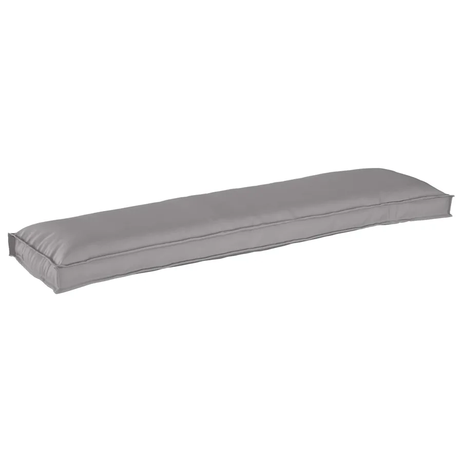Set de coussins de palette 2 pcs Gris 150 x 40 x 8 cm - 2