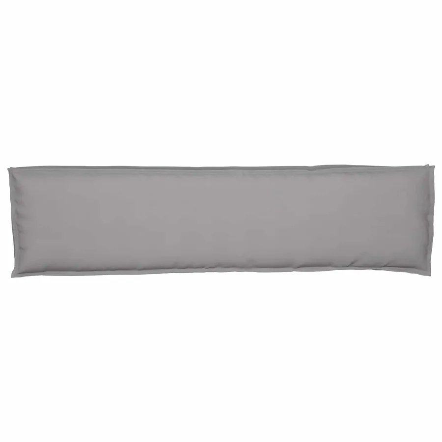 Set de coussins de palette 2 pcs Gris 150 x 40 x 8 cm - 5