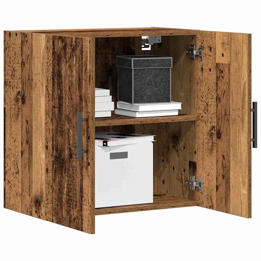 Meuble mural Bois Ancien 60 x 31,5 x 60 cm Bois d'ingénierie - 3