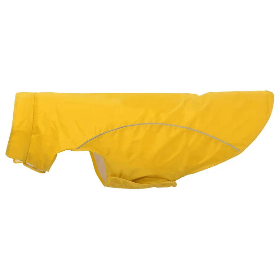 Imperméable pour chien avec bandes réfléchissantes en polyester jaune taille 3XL - 6
