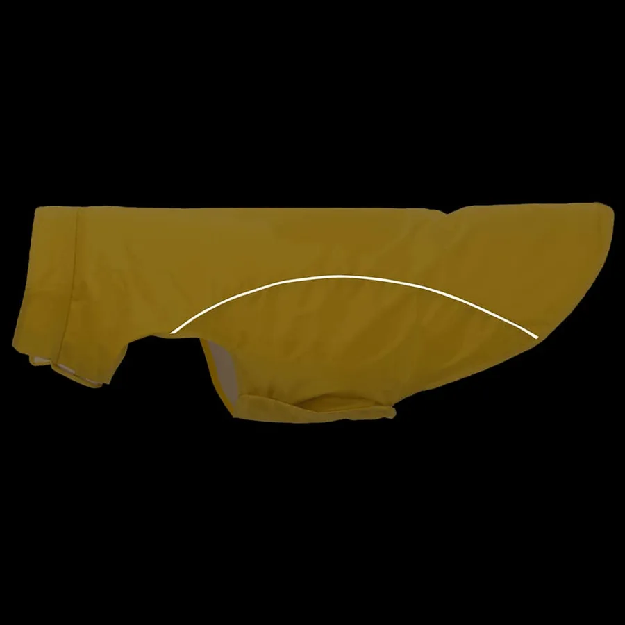 Imperméable pour chien avec bandes réfléchissantes en polyester jaune taille 3XL - 7