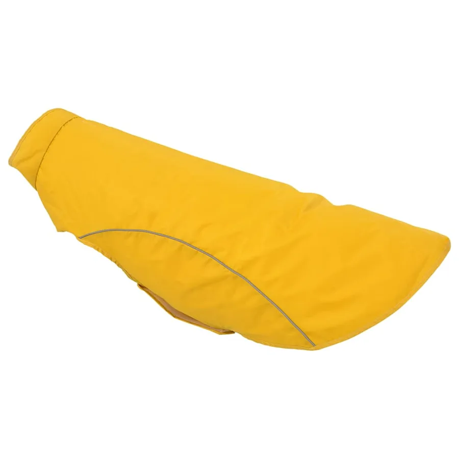Imperméable pour chien avec bandes réfléchissantes en polyester jaune taille 3XL - 8