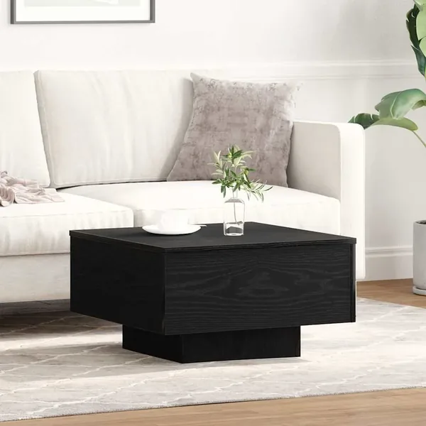 Table basse Chêne noir 55 x 55 x 31 cm