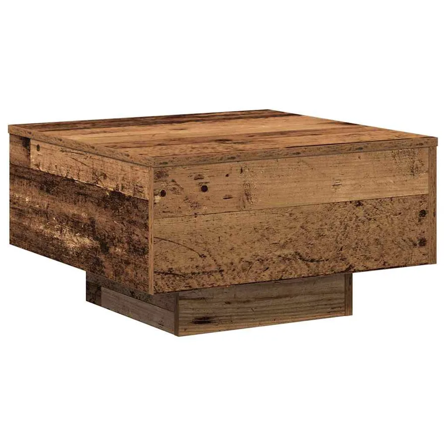 Table basse Bois Ancien 55 x 55 x 31 cm - 2