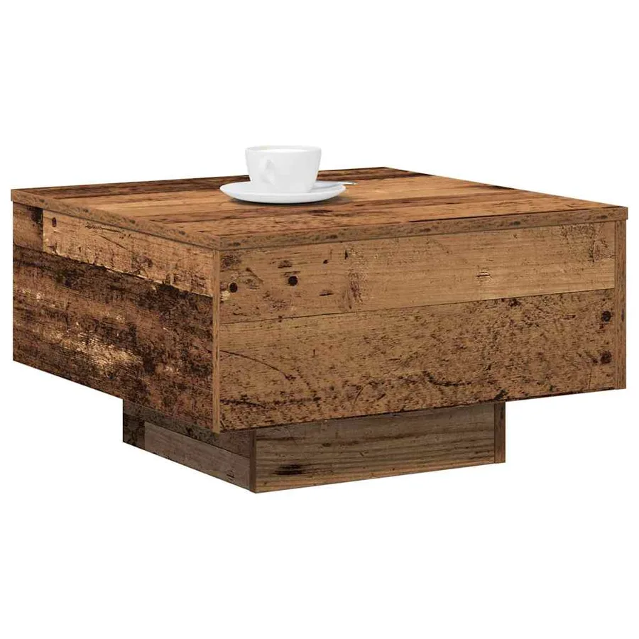 Table basse Bois Ancien 55 x 55 x 31 cm - 3