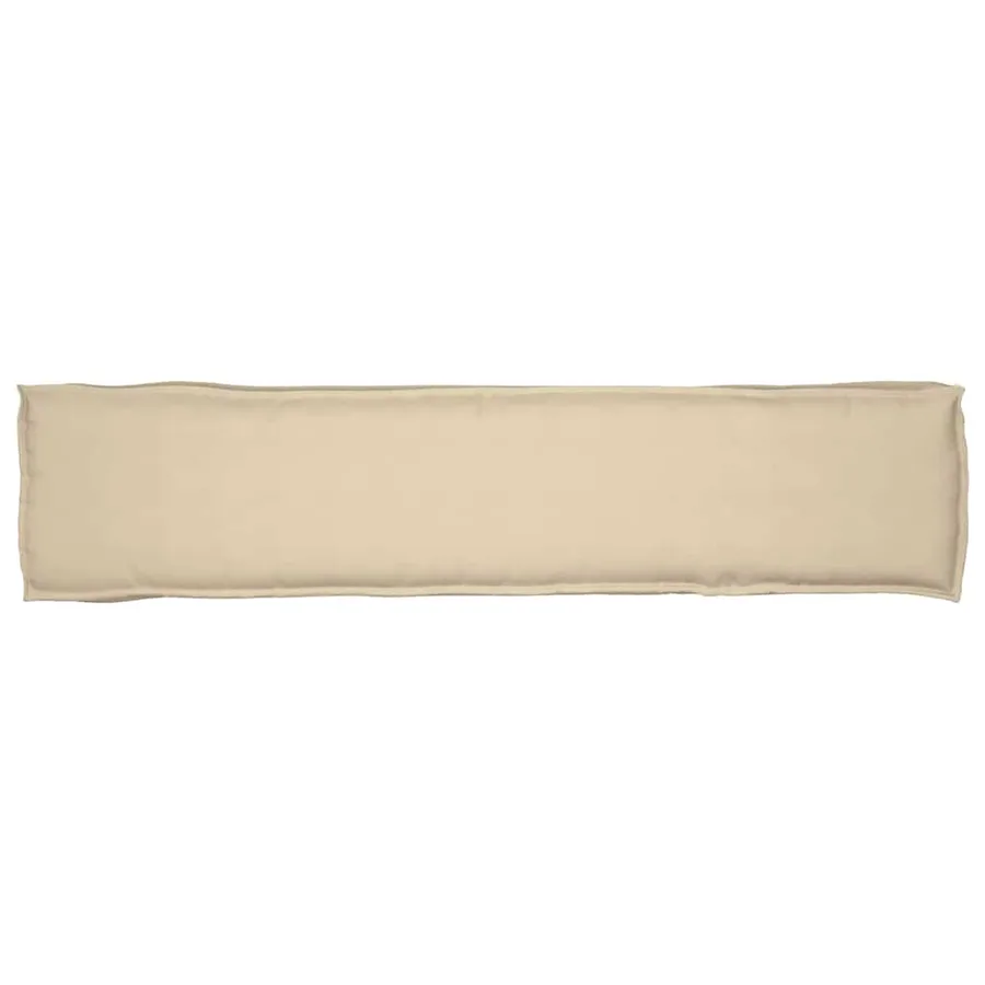 Set de coussins de palette 2 pcs Beige 180 x 40 x 8 cm - 8