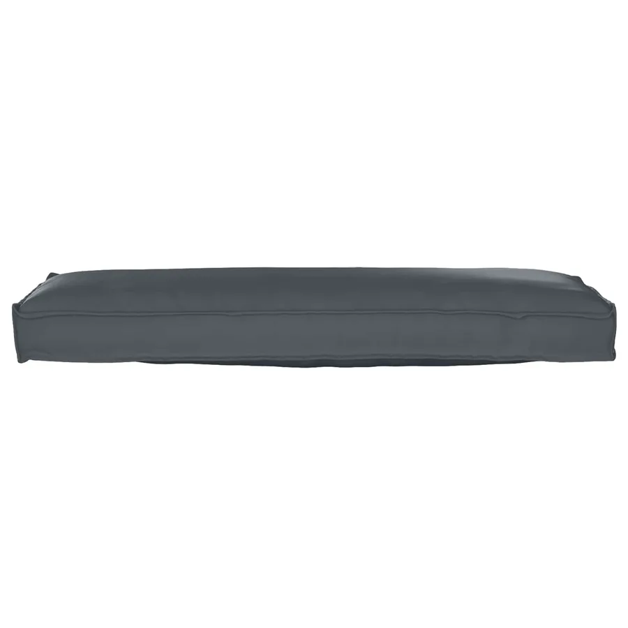 Set de coussins de palette 2 pcs Anthracite 120 x 40 x 8 cm - 3