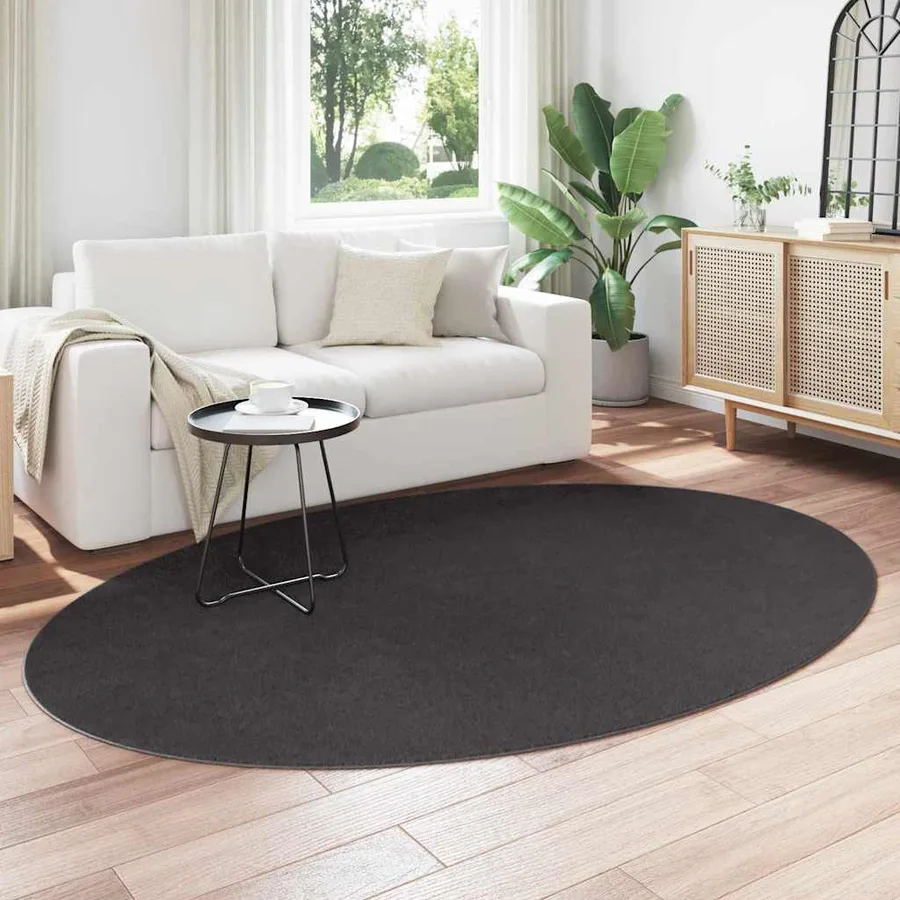 Tapis de surface HUARTE Anthracite 160 x 230 cm 100% Polyester - 3