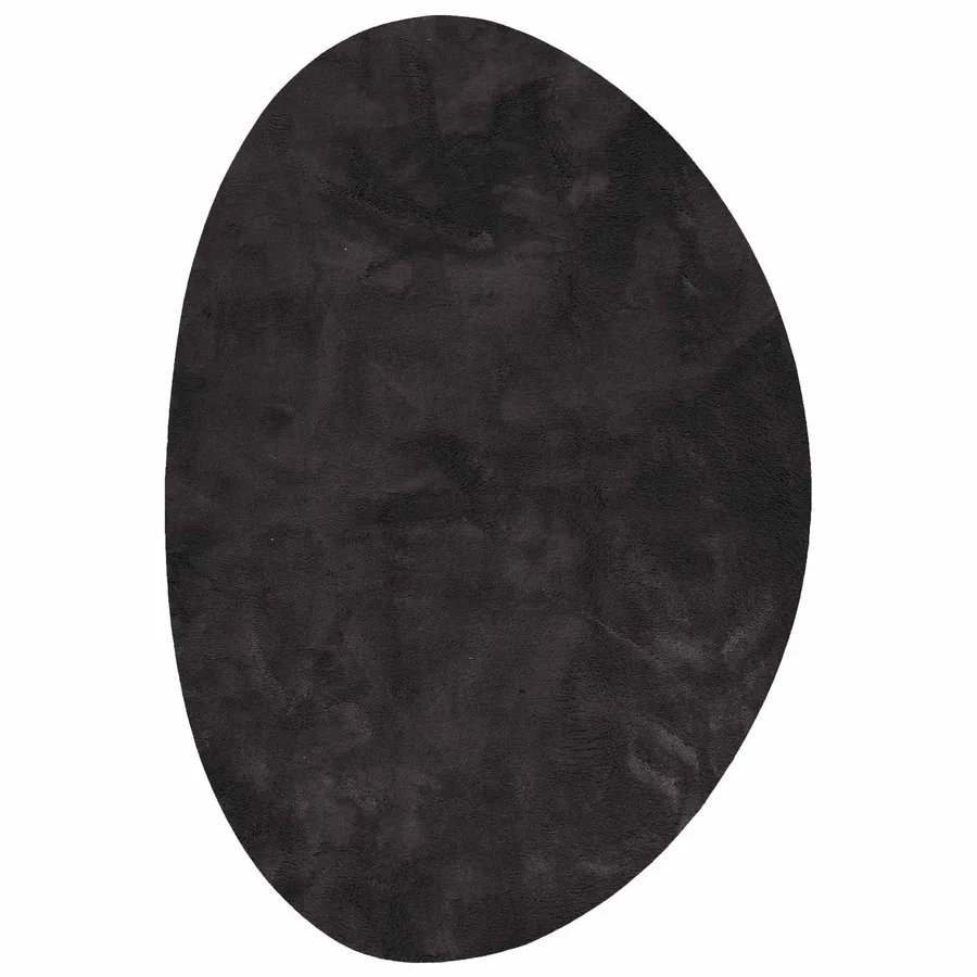 Tapis de surface HUARTE Noir 120 x 170 cm Polyester - 2