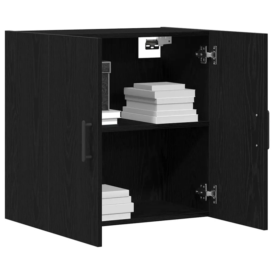 Meuble mural Chêne noir 60 x 31 x 60 cm Bois d'ingénierie - 3