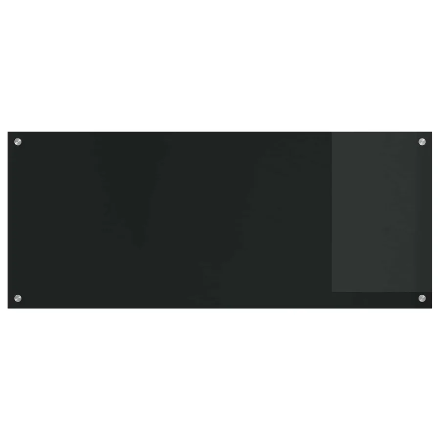 Crédence de cuisine Noir 120 x 50 cm verre trempé - 2