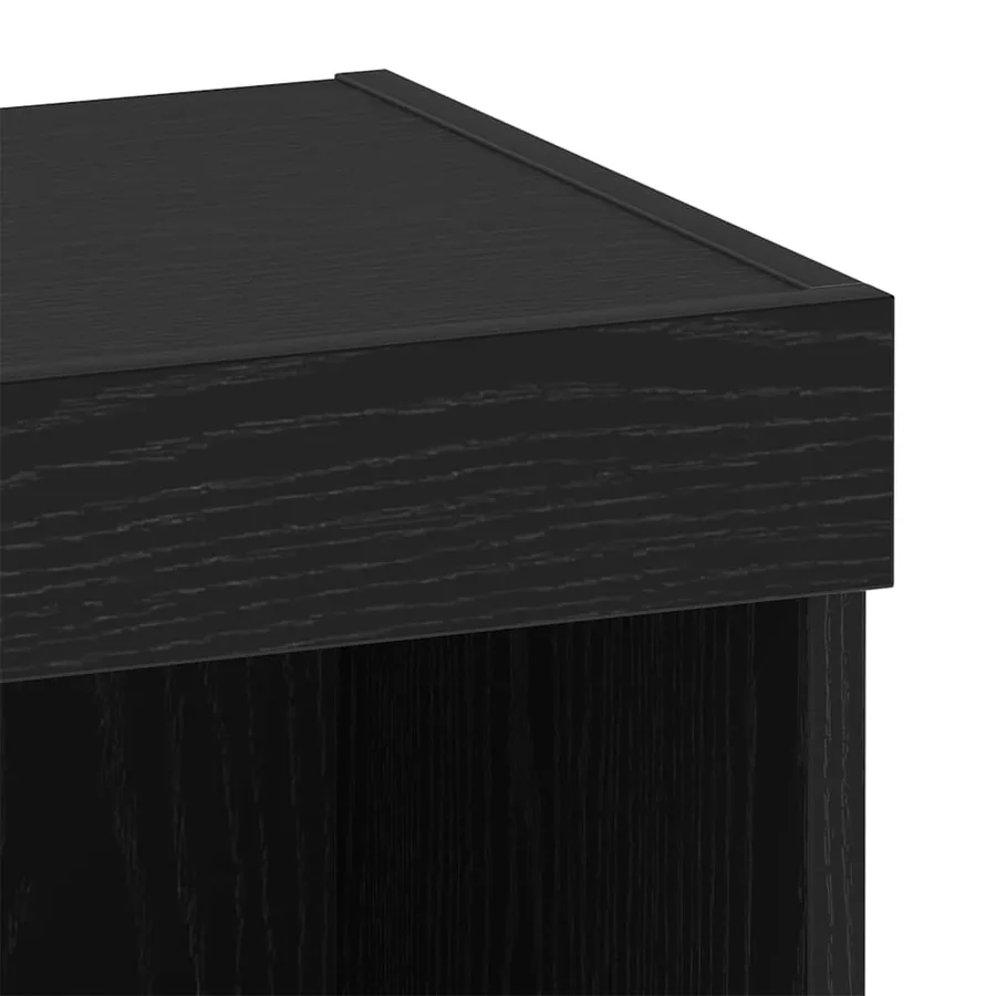 Ensemble meuble TV avec LED 2 pcs Chêne noir 40 x 30 x 30 cm - 11