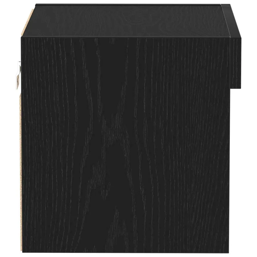 Ensemble meuble TV avec LED 2 pcs Chêne noir 40 x 30 x 30 cm - 9