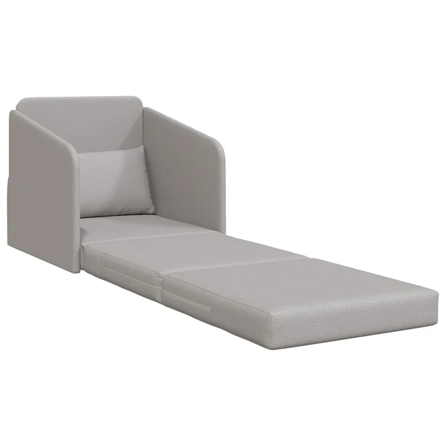 Canapé-Lit Gris nuage 65 x 80 x 83 cm tissu - 4