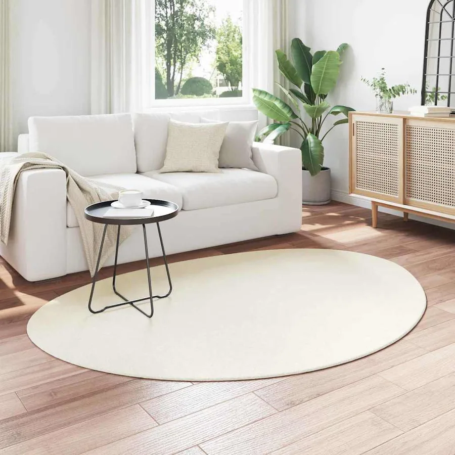 Tapis de surface HUARTE Crème 120 x 170 cm Polyester - 3