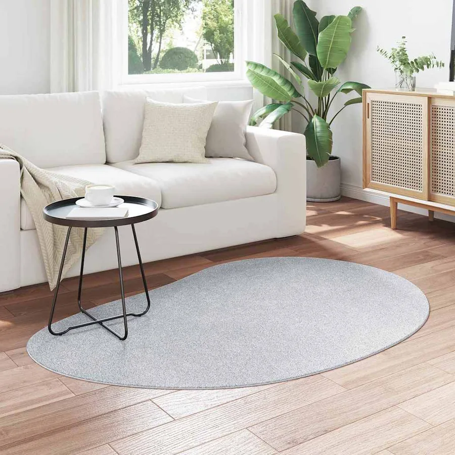 Tapis de surface HUARTE Gris 120 x 170 cm Polyester - 3