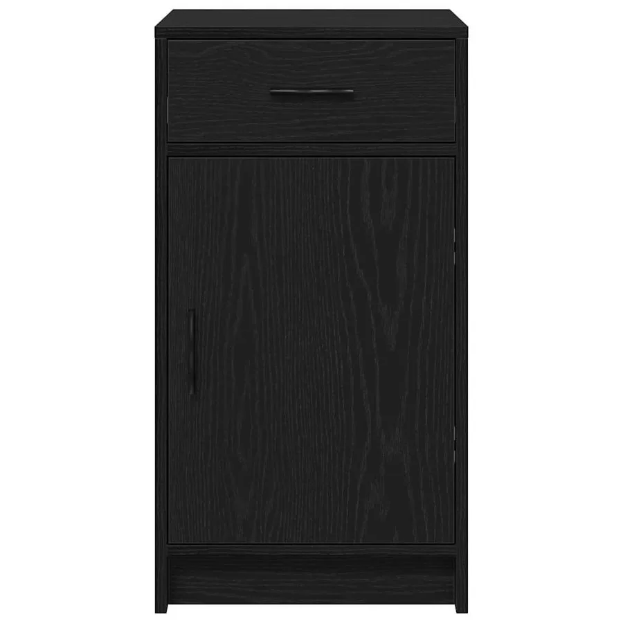 Buffet Chêne noir 40 x 40.5 x 75 cm Bois d'ingénierie - 7