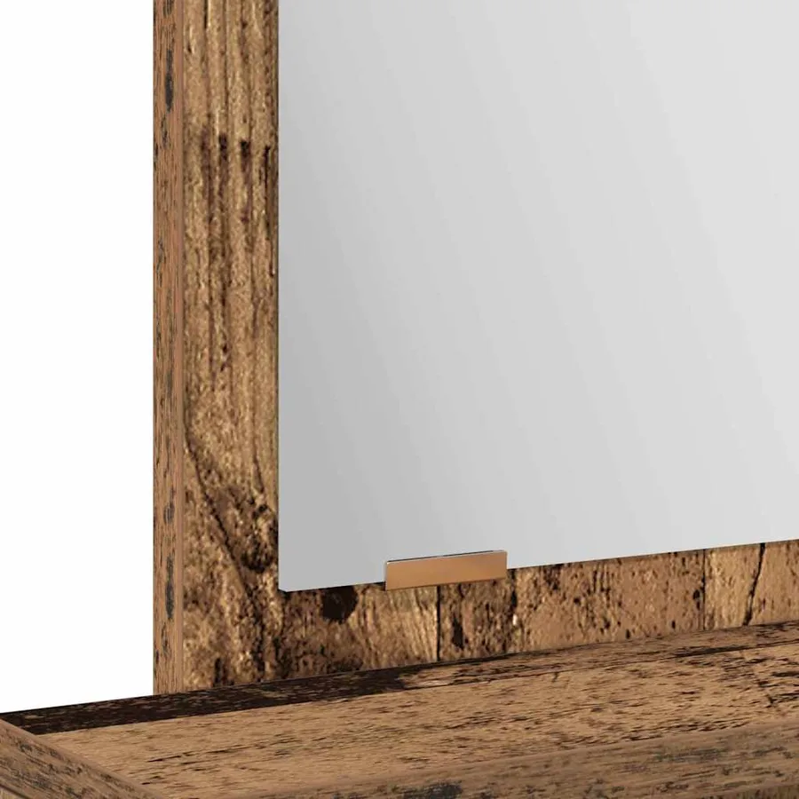 Table de Toilette avec tiroir Bois ancien 50 x 41 x 140 cm - 10