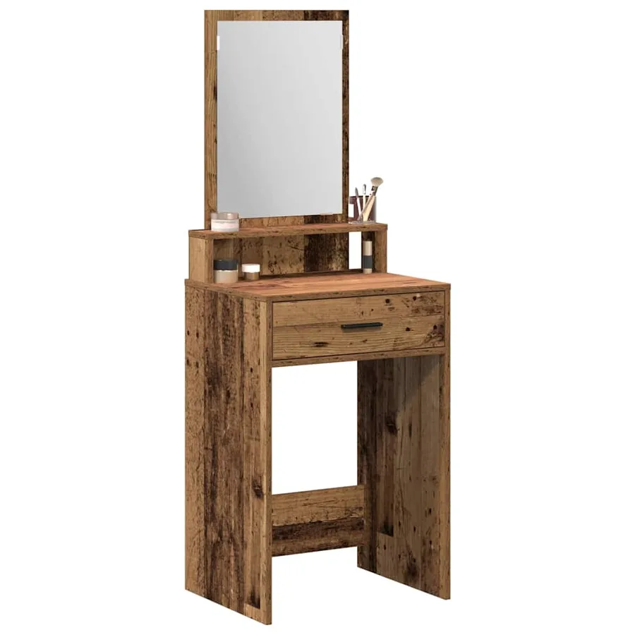 Table de Toilette avec tiroir Bois ancien 50 x 41 x 140 cm - 3