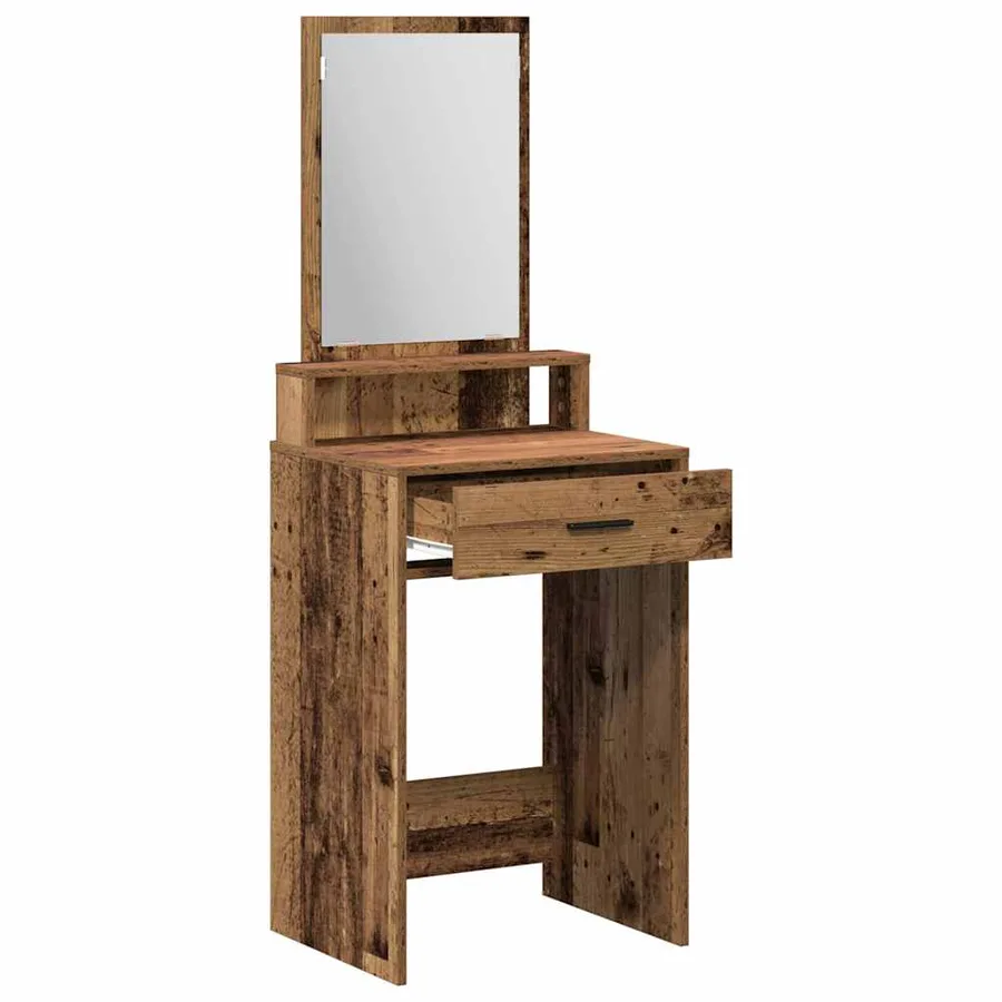 Table de Toilette avec tiroir Bois ancien 50 x 41 x 140 cm - 5