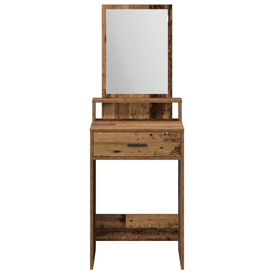 Table de Toilette avec tiroir Bois ancien 50 x 41 x 140 cm - 6