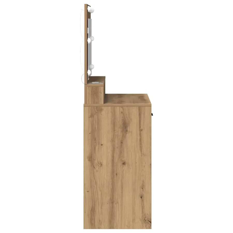 Table de Toilette Chêne artisanal 79 x 41 x 135 cm - 6