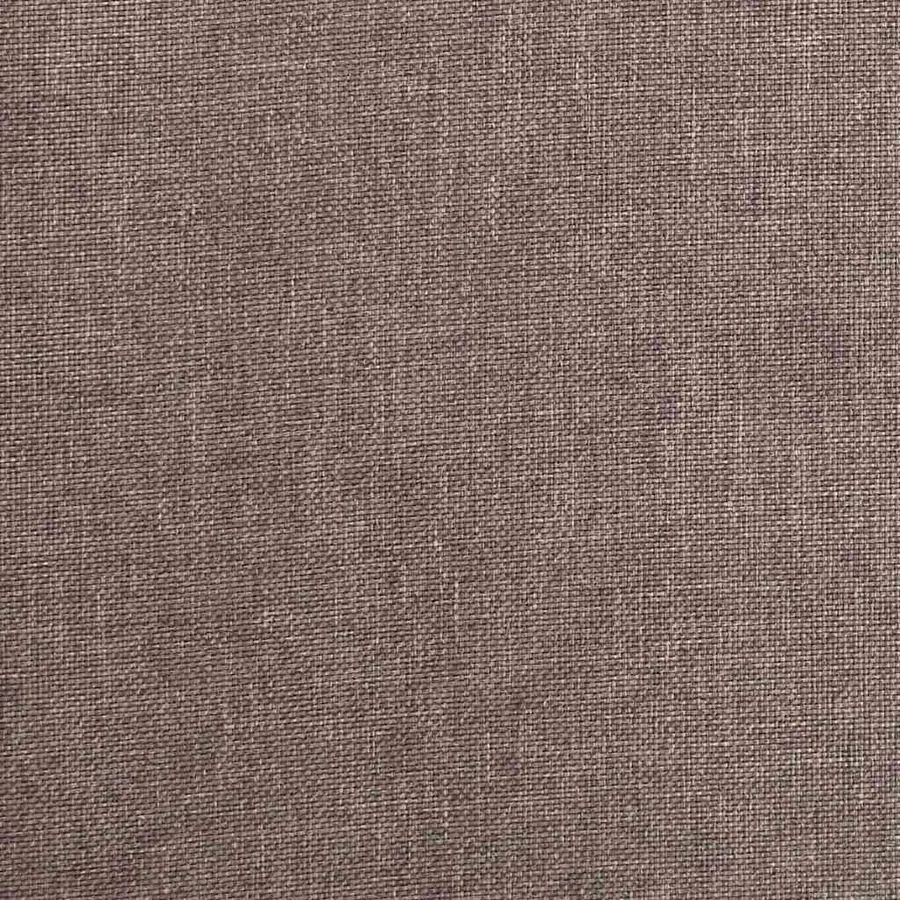 Canapé-lit à 2 places avec deux oreillers taupe tissu - 10