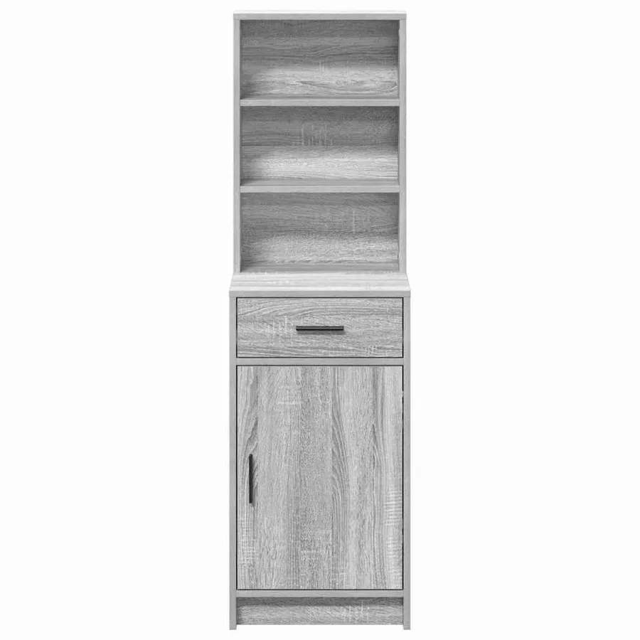 Haut Armoire Gris Sonoma 40 x 40,5 x 135 cm Bois d'ingénierie - 6