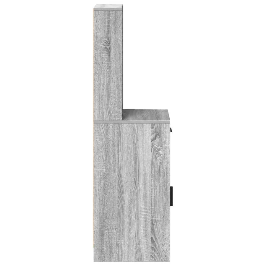 Haut Armoire Gris Sonoma 40 x 40,5 x 135 cm Bois d'ingénierie - 7