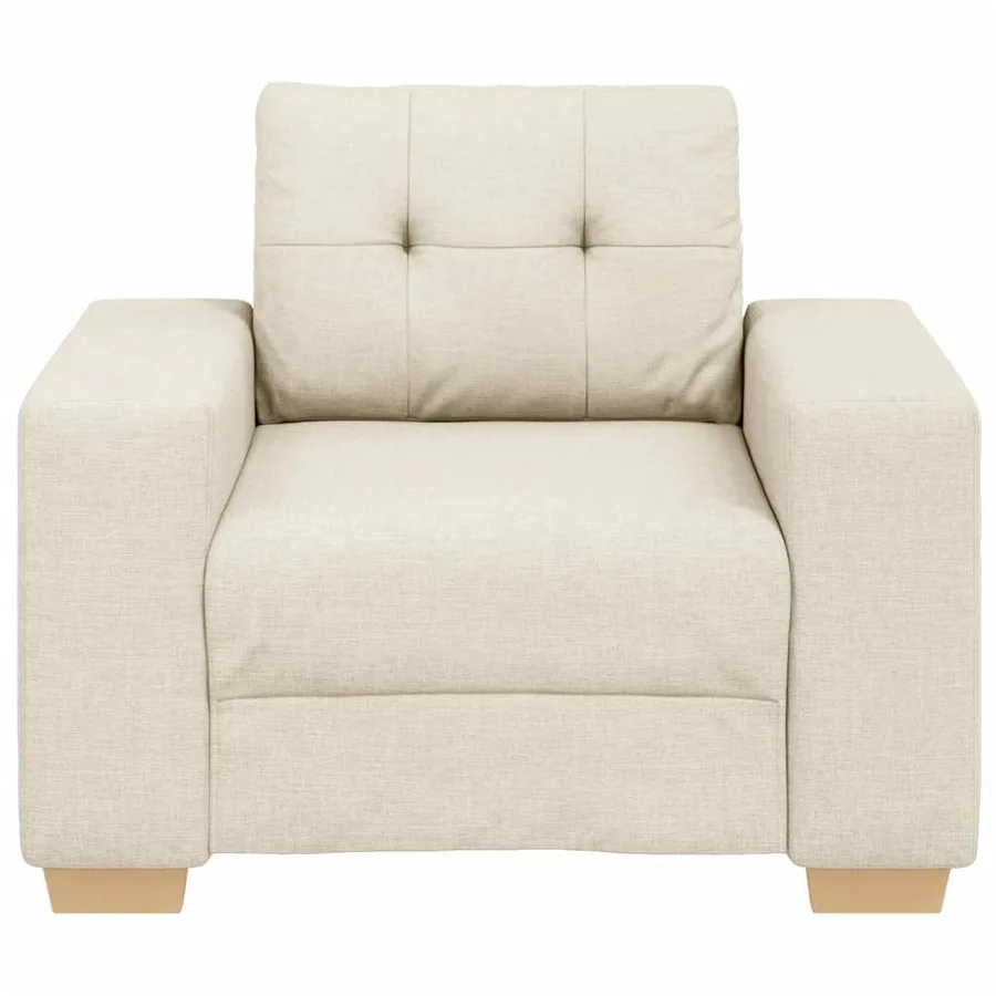 Canapé-fauteuil en lin 100x78x80 cm - 4