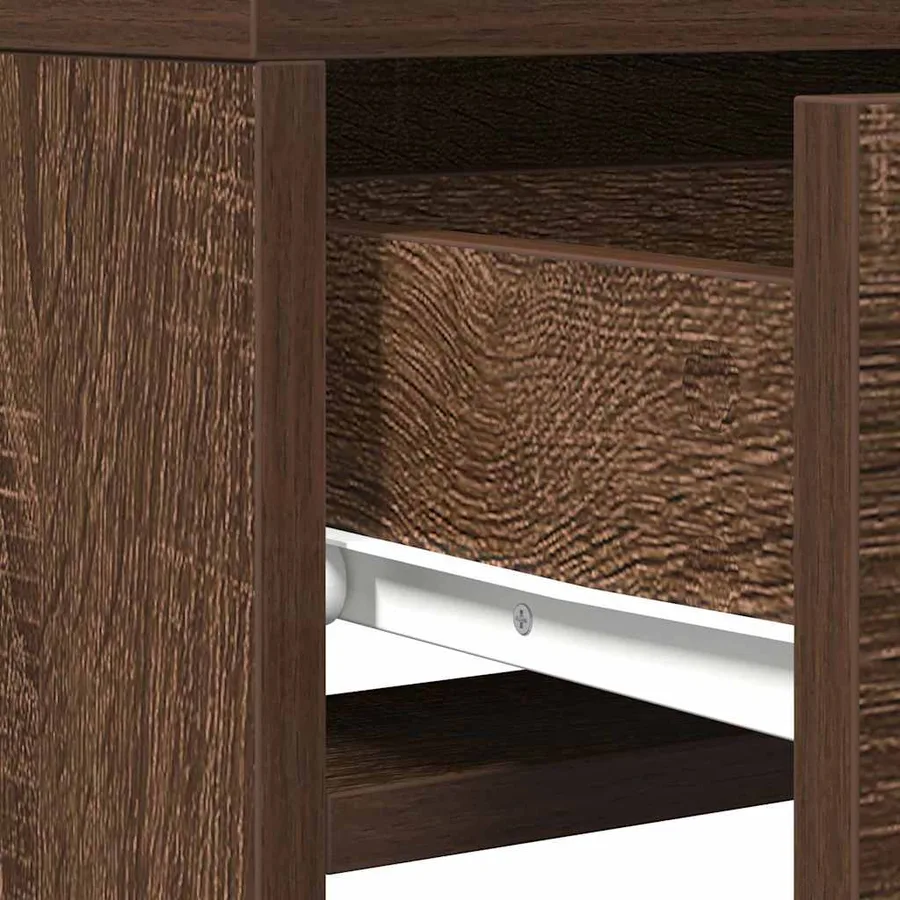 Table de Toilette Marron 50 x 41 x 140 cm Bois d'ingénierie - 10