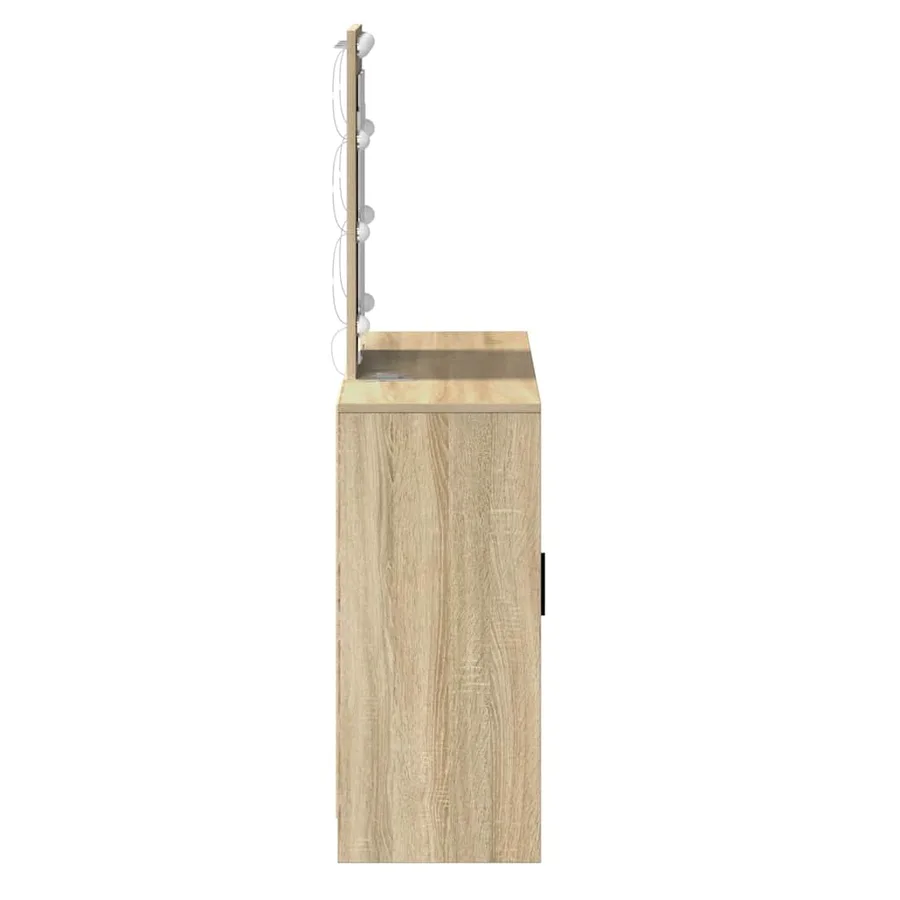 Table de Toilette Marron 102 x 33 x 135 cm Bois d'ingénierie - 6