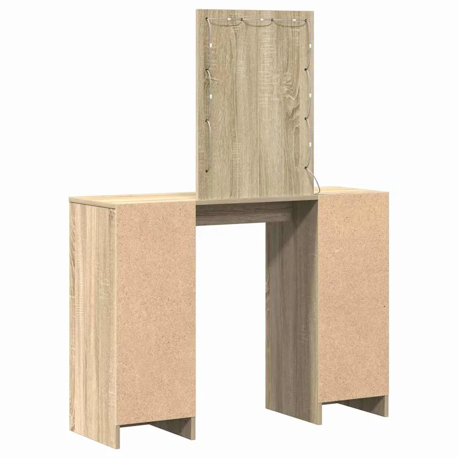 Table de Toilette Marron 102 x 33 x 135 cm Bois d'ingénierie - 7
