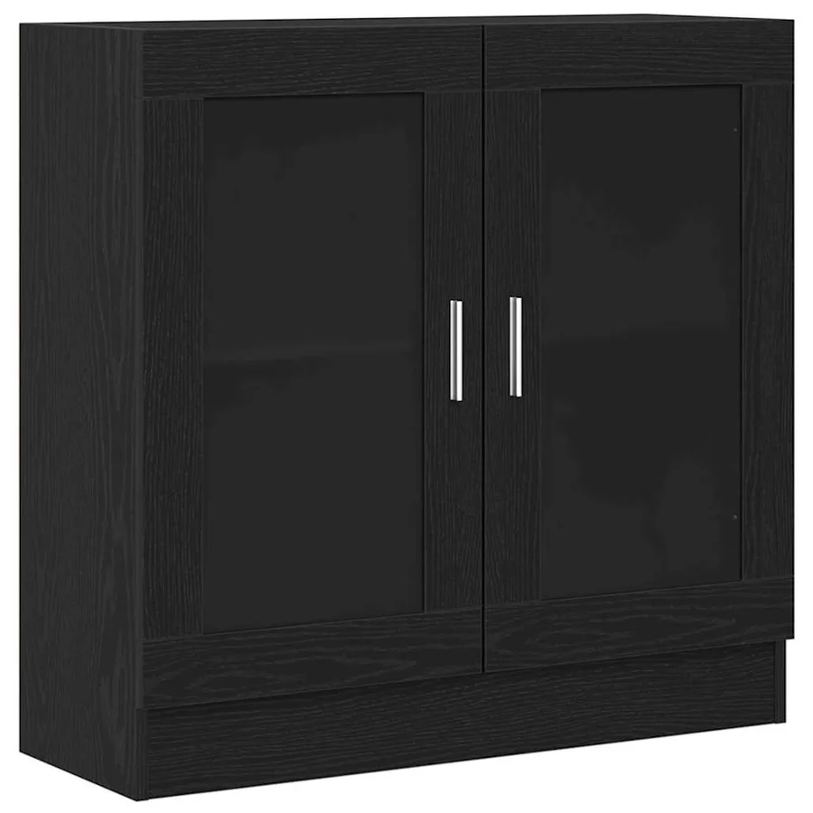 Bibliothèque Chêne noir 82,5 x 30,5 x 80 cm Bois d'ingénierie - 2