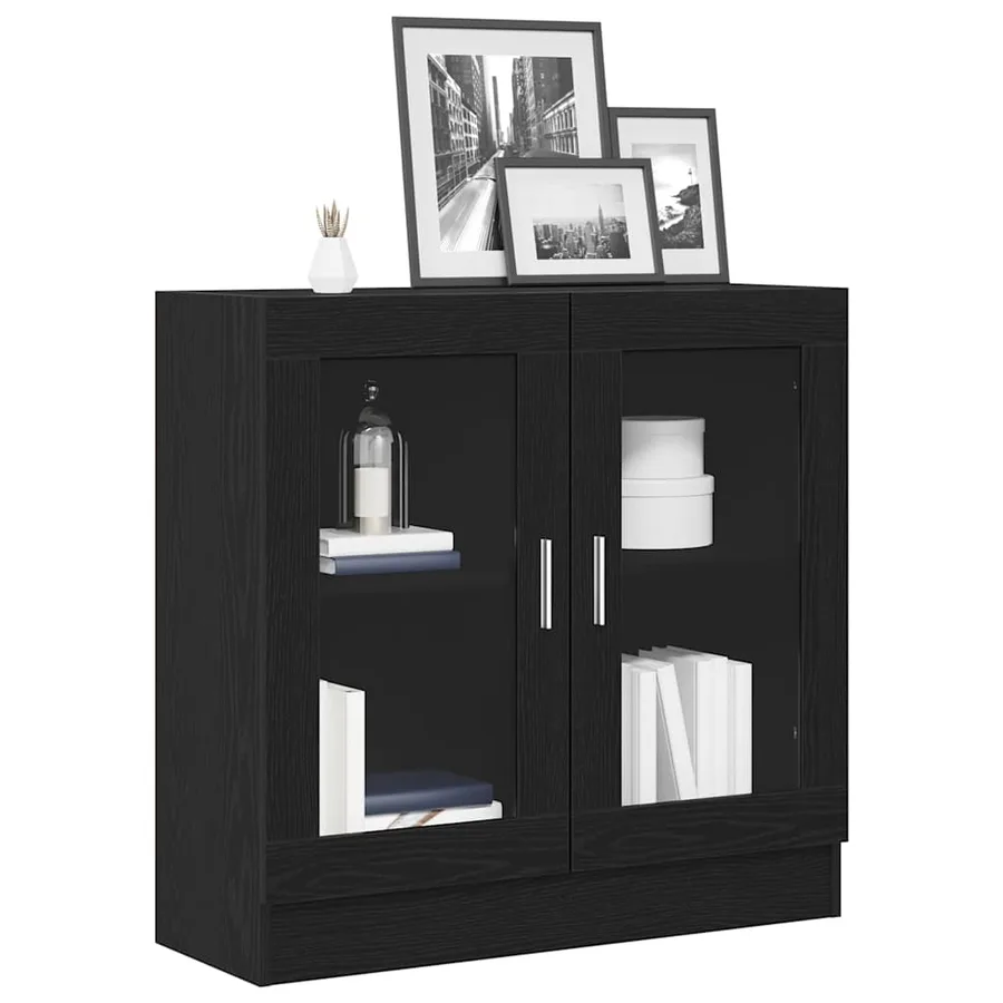 Bibliothèque Chêne noir 82,5 x 30,5 x 80 cm Bois d'ingénierie - 3