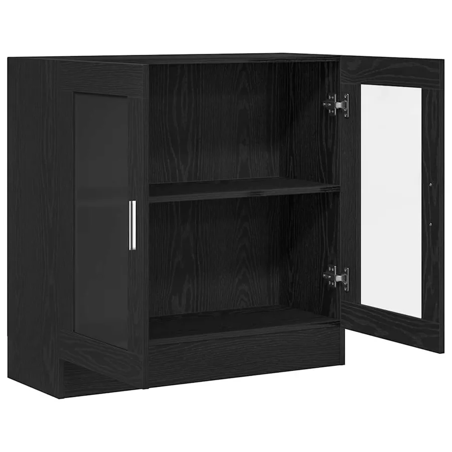 Bibliothèque Chêne noir 82,5 x 30,5 x 80 cm Bois d'ingénierie - 5