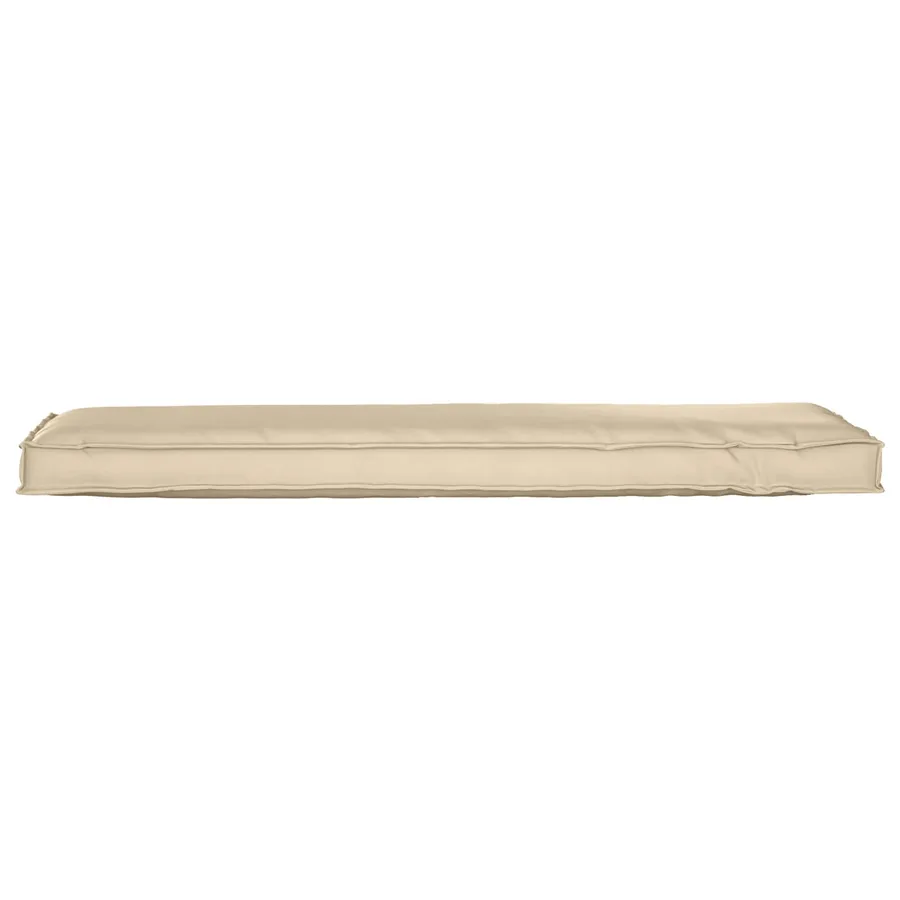 Coussin Beige 140 x 40 x 8 cm Tissu Oxford - 3