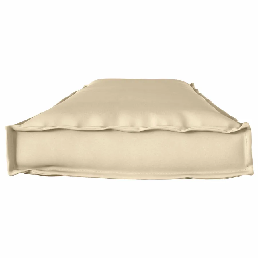 Coussin Beige 140 x 40 x 8 cm Tissu Oxford - 4