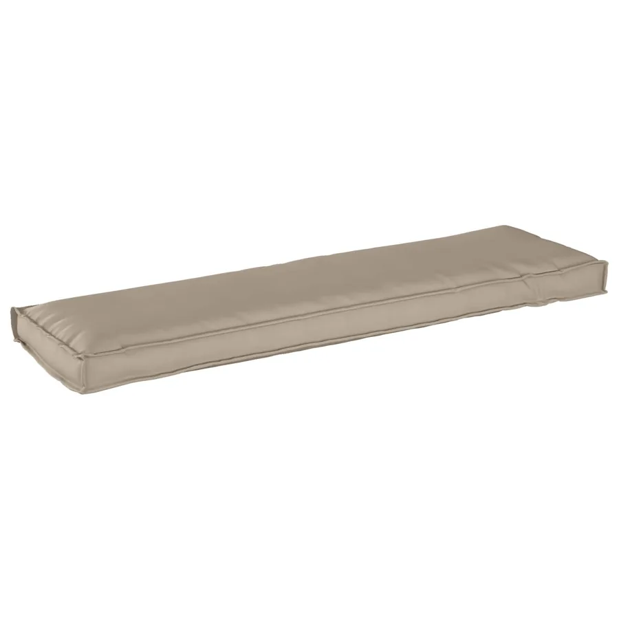 Coussin Taupe 140 x 40 x 8 cm Tissu Oxford
