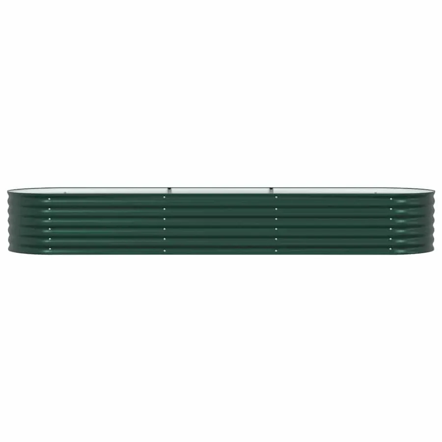 Lit surélevé Vert 320 x 80 x 44 cm Acier - 6