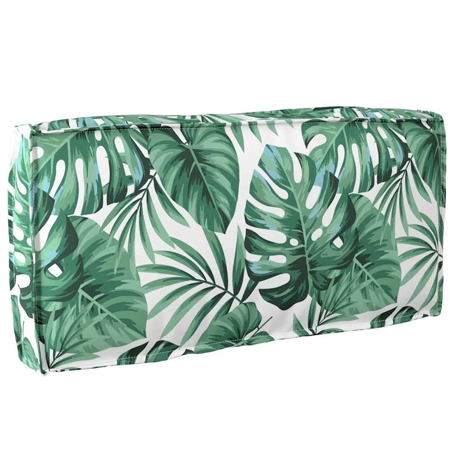 Coussin Feuille Motif feuille 80 x 40 x 12 cm Tissu Oxford